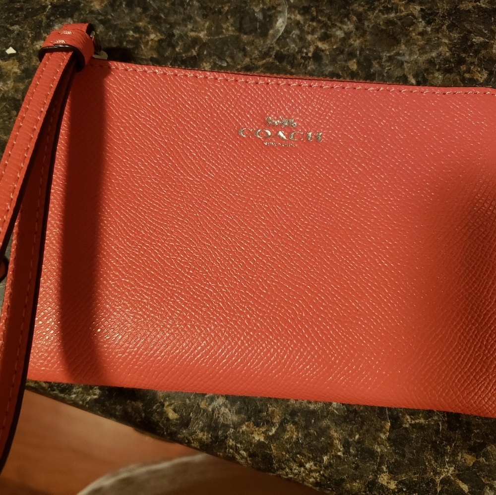 Authentic Coach wristlet